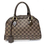 Louis Vuitton Vintage Pre-owned Canvas handvskor Brown, Dam