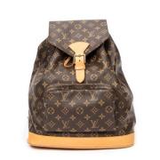 Louis Vuitton Vintage Pre-owned Canvas ryggsckar Brown, Dam