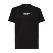 Dsquared2 Svarta T-shirts och Polos Black, Herr