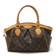 Louis Vuitton Vintage Pre-owned Canvas handvskor Brown, Dam