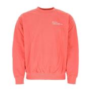 Sporty & Rich Lax Bomullssweatshirt Pink, Herr