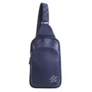 Louis Vuitton Vintage Pre-owned Tyg louis-vuitton-vskor Blue, Dam