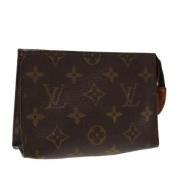 Louis Vuitton Vintage Pre-owned Canvas necessrer Brown, Dam