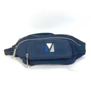 Louis Vuitton Vintage Pre-owned Tyg louis-vuitton-vskor Blue, Dam