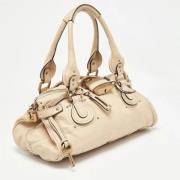 Chloé Pre-owned Pre-owned Laeder handvskor Beige, Dam