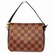 Louis Vuitton Vintage Pre-owned Canvas handvskor Brown, Dam