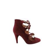 Chloé Pre-owned Pre-owned Mocka klackskor Red, Dam