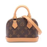 Louis Vuitton Vintage Pre-owned Tyg louis-vuitton-vskor Brown, Dam