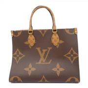 Louis Vuitton Vintage Pre-owned Tyg louis-vuitton-vskor Brown, Dam