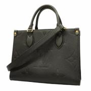 Louis Vuitton Vintage Pre-owned Tyg handvskor Black, Dam