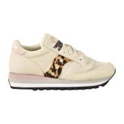 Saucony Stiliga Sneakers med Gummisula Beige, Dam