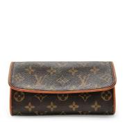 Louis Vuitton Vintage Pre-owned Canvas louis-vuitton-vskor Brown, Dam