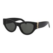 Saint Laurent Stiliga solglasögon SL M94 Black, Dam