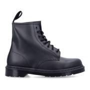 Dr. Martens Svarta Stängda Snörstövlar Aw24 Black, Herr