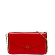 Louis Vuitton Vintage Pre-owned Laeder louis-vuitton-vskor Red, Dam