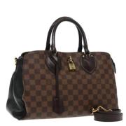 Louis Vuitton Vintage Pre-owned Canvas louis-vuitton-vskor Brown, Dam