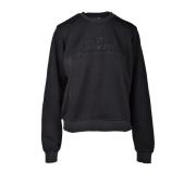 Diesel Svart Sweatshirt för Kvinnor Black, Dam