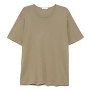 Lemaire Casual Bomull T-shirt Green, Herr