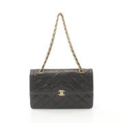 Chanel Vintage Pre-owned Laeder chanel-vskor Black, Dam