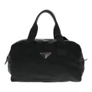 Prada Vintage Pre-owned Tyg prada-vskor Black, Dam