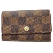 Louis Vuitton Vintage Pre-owned Canvas nyckelhllare Brown, Dam