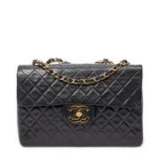 Chanel Vintage Pre-owned Laeder chanel-vskor Black, Dam