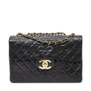 Chanel Vintage Pre-owned Laeder chanel-vskor Black, Dam