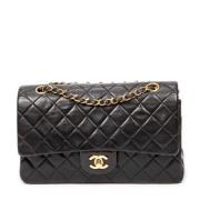 Chanel Vintage Pre-owned Laeder chanel-vskor Black, Dam