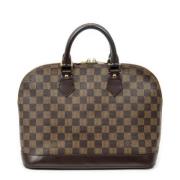 Louis Vuitton Vintage Pre-owned Canvas handvskor Brown, Dam