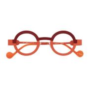 Anne & Valentin Stiliga Glasögon för Modern Look Orange, Dam