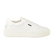 Antony Morato Läder Sneakers med Gummisula White, Herr