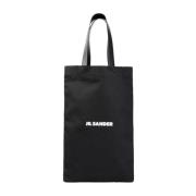 Jil Sander Svart Shopper Väska Black, Herr