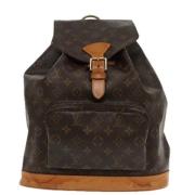 Louis Vuitton Vintage Pre-owned Canvas ryggsckar Brown, Dam