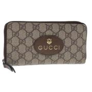 Gucci Vintage Pre-owned Laeder plnbcker Beige, Dam