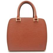 Louis Vuitton Vintage Pre-owned Laeder handvskor Brown, Dam