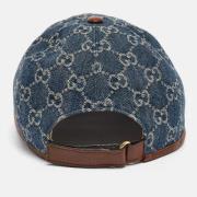 Gucci Vintage Pre-owned Denim hattar-och-kepsar Blue, Dam