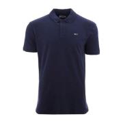 Tommy Jeans Kortärmad Polos i Twilight Navy Blue, Herr