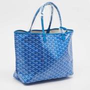 Goyard Vintage Pre-owned Canvas handvskor Blue, Dam