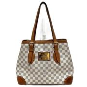 Louis Vuitton Vintage Pre-owned Canvas louis-vuitton-vskor Beige, Dam