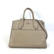 Louis Vuitton Vintage Pre-owned Canvas louis-vuitton-vskor Beige, Dam