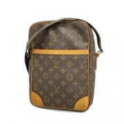 Louis Vuitton Vintage Pre-owned Tyg louis-vuitton-vskor Brown, Dam