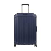 Piquadro Blå Tillbehör Trolley med TSA-lås Blue, Herr