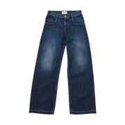 Cycle Mörk Indigo Denim Jeans Super Fitted Blue, Dam