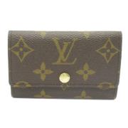 Louis Vuitton Vintage Pre-owned Canvas nyckelhllare Brown, Dam