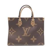 Louis Vuitton Vintage Pre-owned Tyg louis-vuitton-vskor Brown, Dam