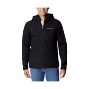 Columbia Svart Vattentät Softshell Vandring Jacka Black, Herr