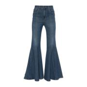 Chloé Utställda jeans Blue, Dam