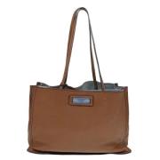 Prada Vintage Pre-owned Laeder totevskor Brown, Dam