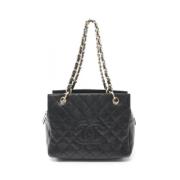 Chanel Vintage Pre-owned Laeder chanel-vskor Black, Dam