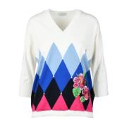 Ballantyne V-neck Knitwear Multicolor, Dam